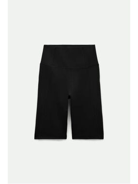 NWT Girlfriend collective Black High-Rise Bike Short small 8.5” inseam size smal